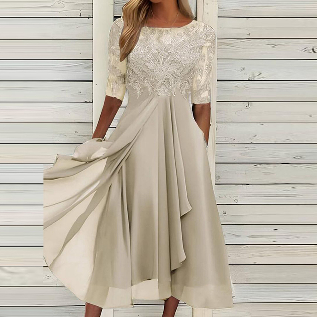 Variant image for LoveElegance™ – Damen Spitzenkleid für Hochzeitsgäste Elegante Passform-13