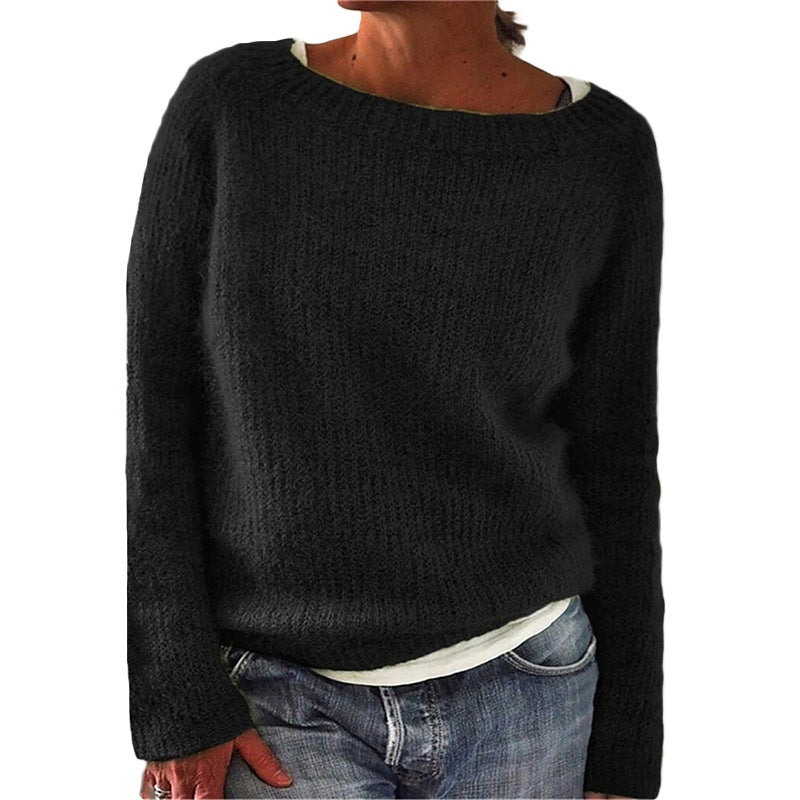 Nina: Hochwertiger Designer-Pullover aus Strick für anspruchsvolle Kundinnen