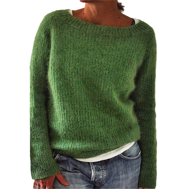 Nina: Hochwertiger Designer-Pullover aus Strick für anspruchsvolle Kundinnen