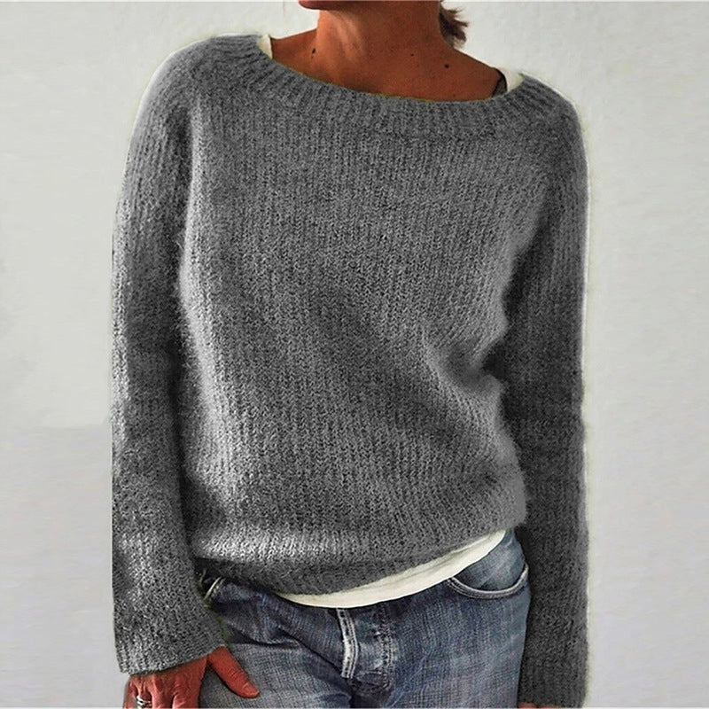 Nina: Hochwertiger Designer-Pullover aus Strick für anspruchsvolle Kundinnen