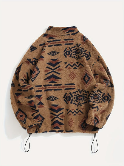 NordFleece™ – Warme Damen Fleecejacke mit Aztekenmuster