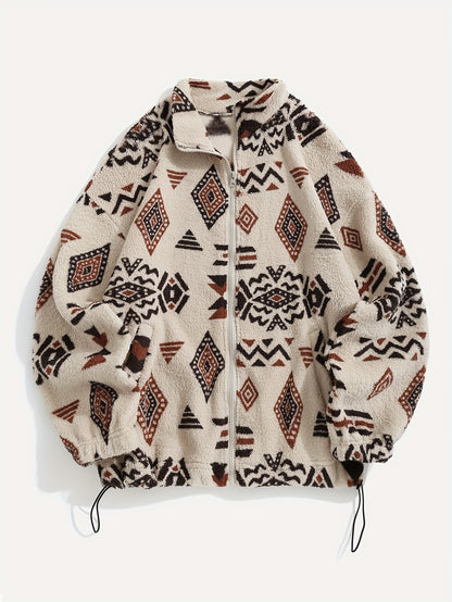 NordFleece™ – Warme Damen Fleecejacke mit Aztekenmuster
