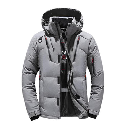 NordicShield™ – Wasserdichte Herren Winterjacke mit Kapuze