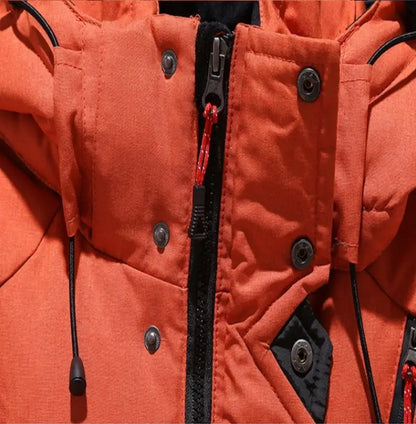 NordicShield™ – Wasserdichte Herren Winterjacke mit Kapuze
