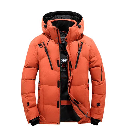 NordicShield™ – Wasserdichte Herren Winterjacke mit Kapuze