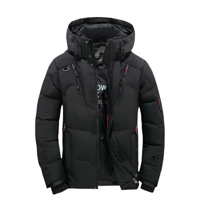 NordicShield™ – Wasserdichte Herren Winterjacke mit Kapuze
