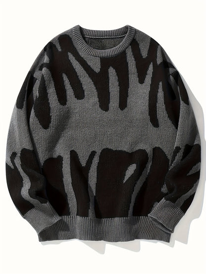 NordicWeave™ – Herren Strickpullover mit Modernem Rundhalsausschnitt
