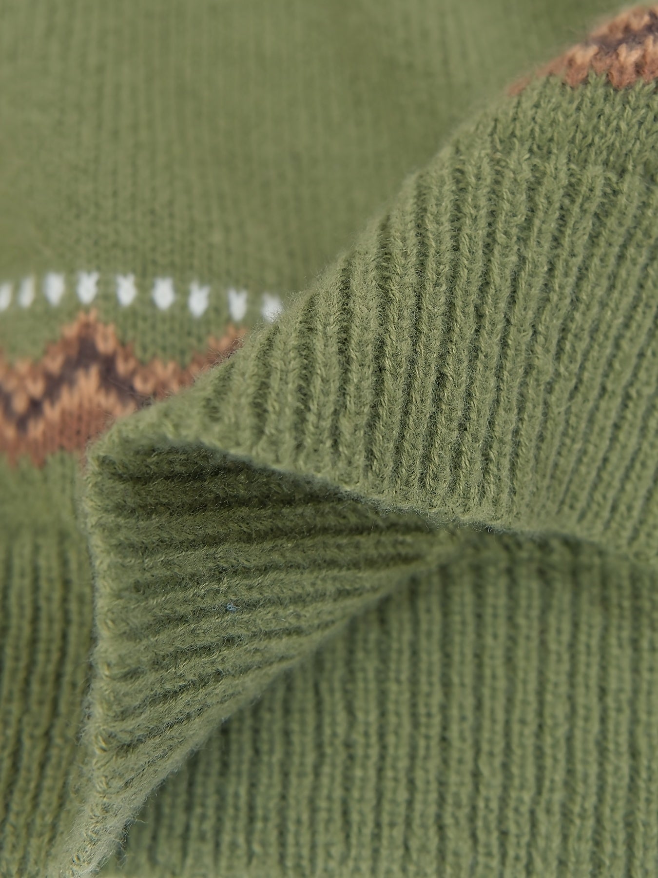 Norweger Grobstrickpullover Damen | Mit Hohem Kragen