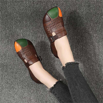 Damen Sandalen mit Schnalle Sommer