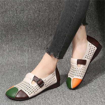 Damen Sandalen mit Schnalle Sommer