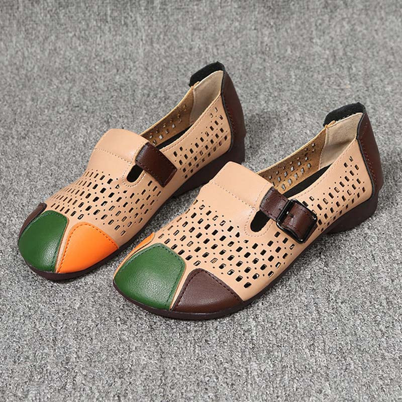 Damen Sandalen mit Schnalle Sommer