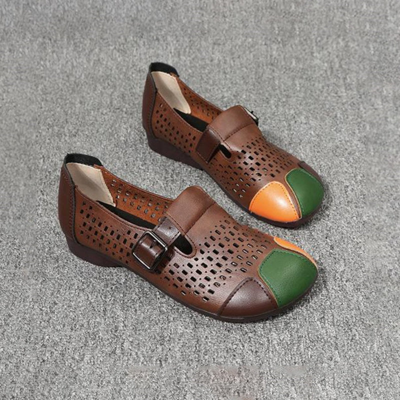 Damen Sandalen mit Schnalle Sommer
