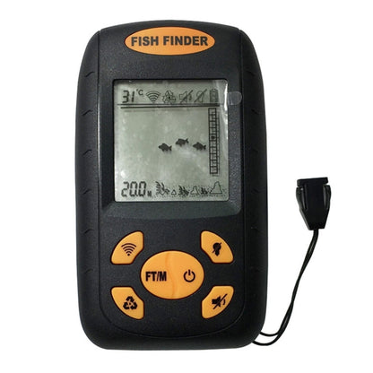 Fischfinder Tragbar Ultrasonic Wassertiefe Temperatur Sonar