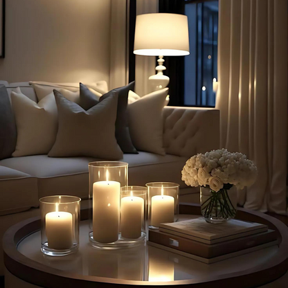 LED Kerzen-Set mit Fernbedienung Elegante Atmosphäre