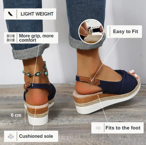 OrthoEase™ – Orthopädische Damen Sandalen für Unvergleichlichen Komfort