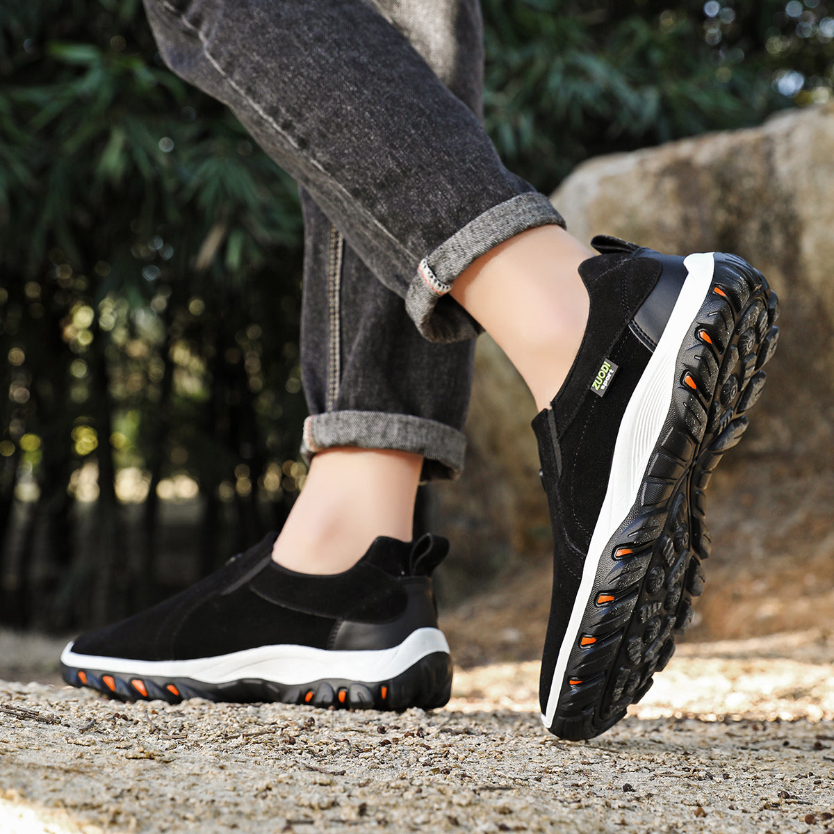 OrthoFlex™ – Bequeme Orthopadische Schuhe fur Herren