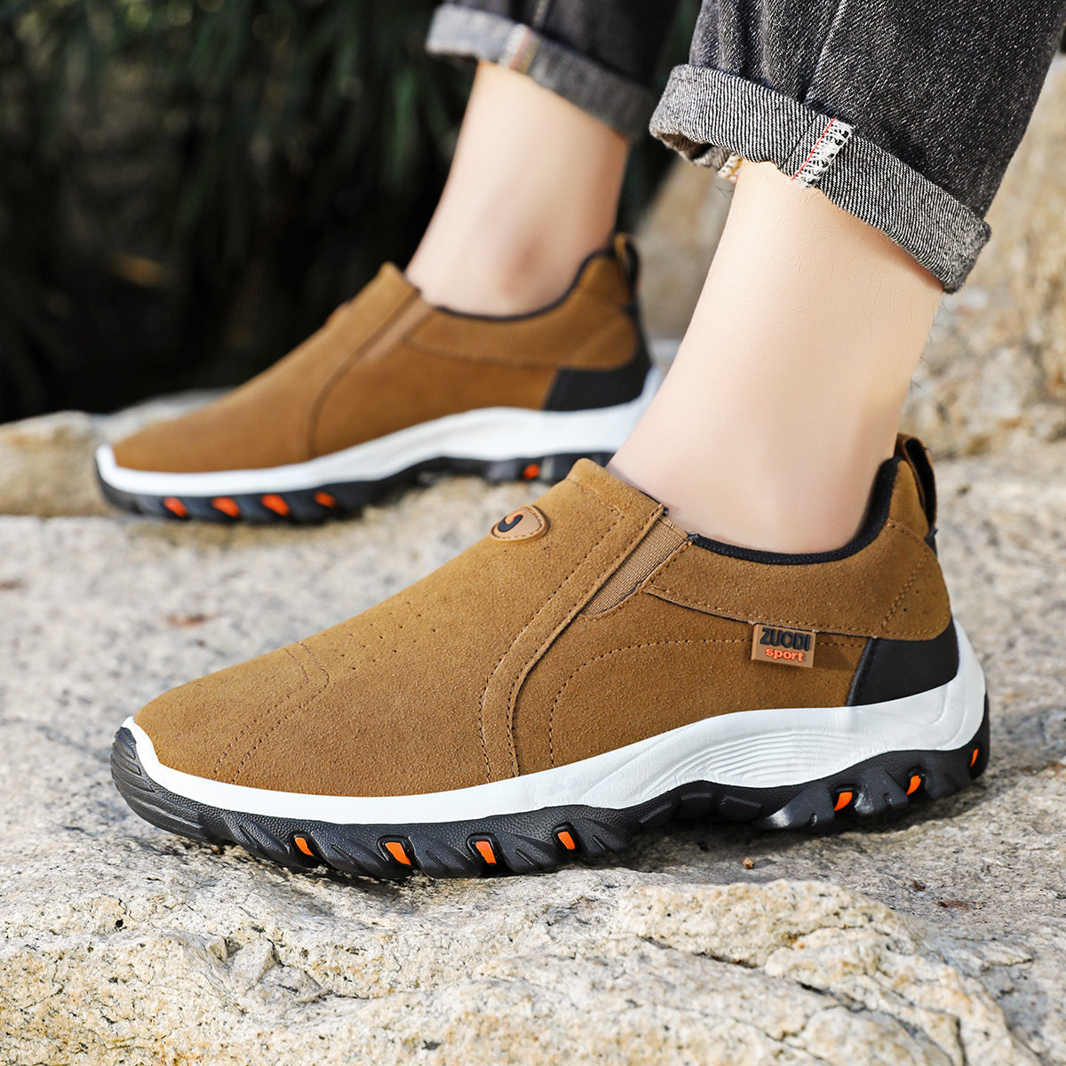 OrthoFlex™ – Bequeme Orthopadische Schuhe fur Herren