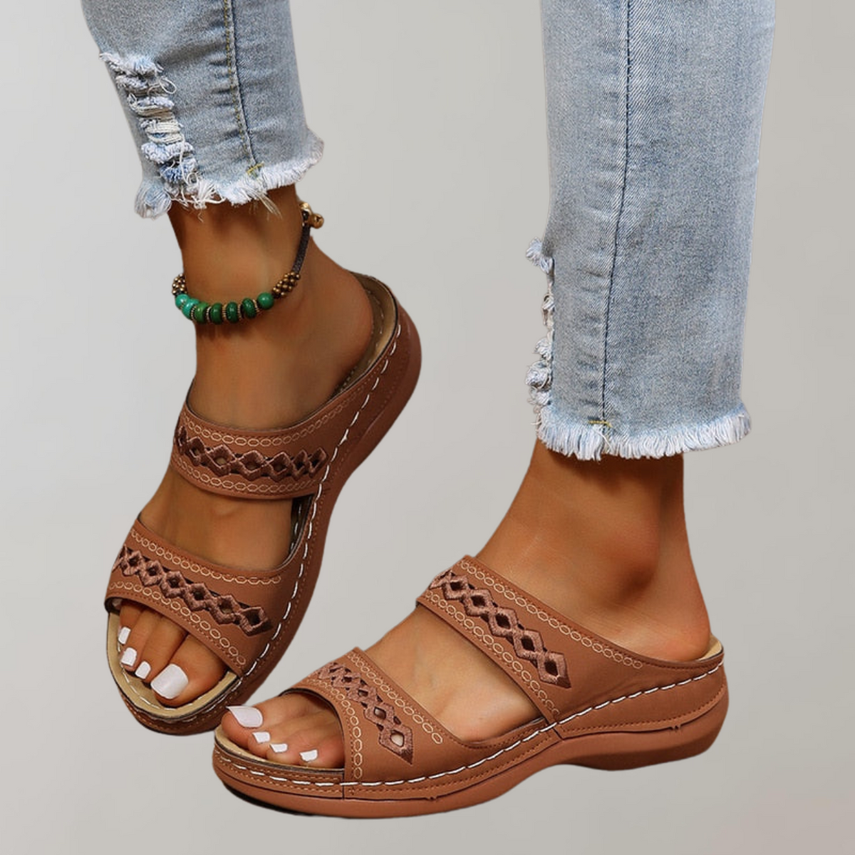 Orthopädische Damen-Sandalen Bequem & Stilvoll für den Sommer