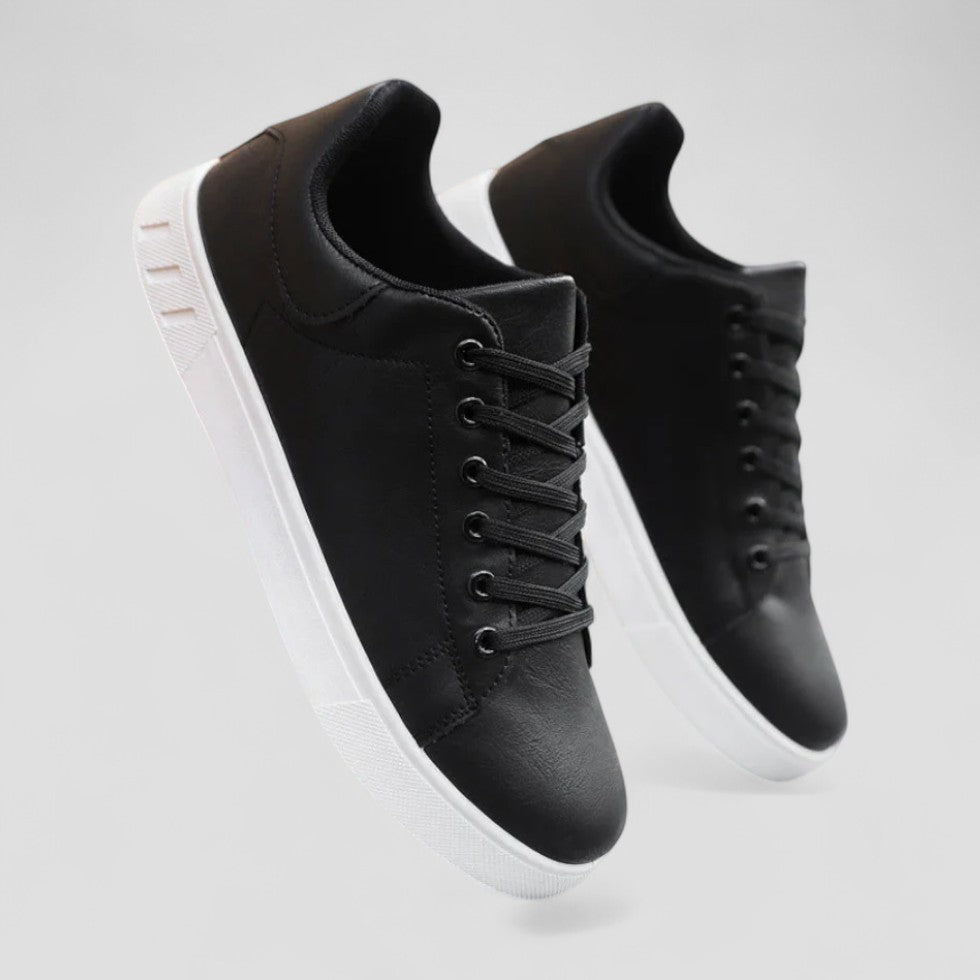 Orthopädische LederSneaker für Herren mit lässigem Tragekomfort