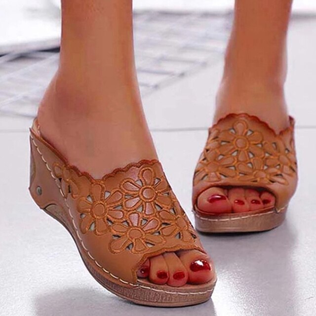Orthopädische Sandalen SAMANTHA mit Hohlsohle