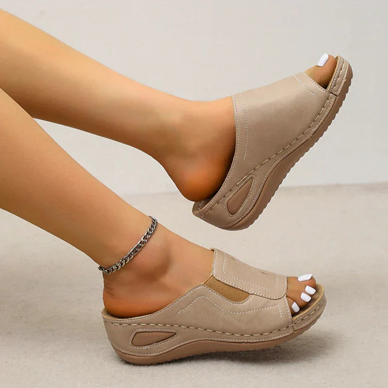 Orthopedic Casual Wedge Sandals for Women - Valentina