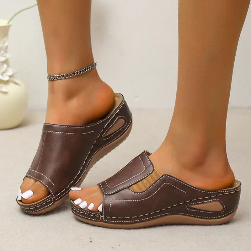 Orthopedic Casual Wedge Sandals for Women - Valentina