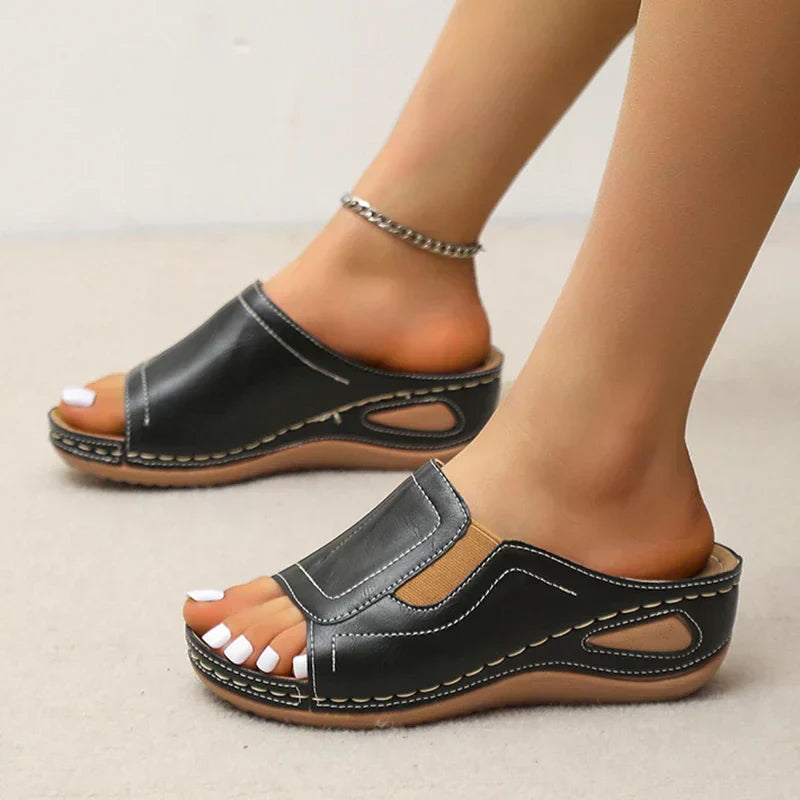 Orthopedic Casual Wedge Sandals for Women - Valentina