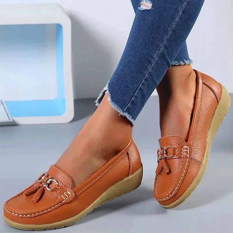 Orthopedic Leather Shoes by Bibi Lou