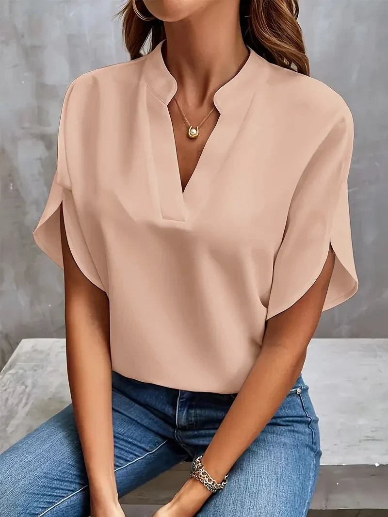 Ortrud™ – Luxuriöse Frauen Elegante Chiffonbluse