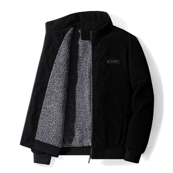 Ozie Herren Winterjacke im Retro-Sherpa-Stil