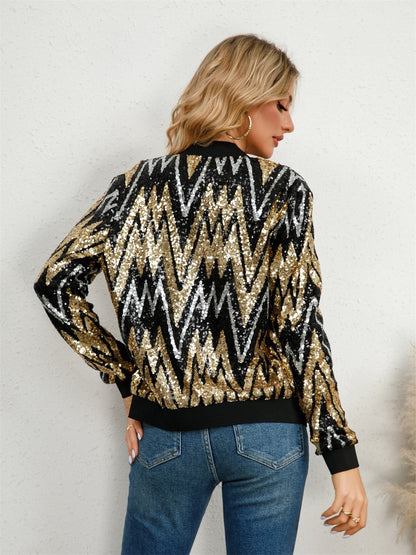 Elarova |  Paillettenjacke für Damen