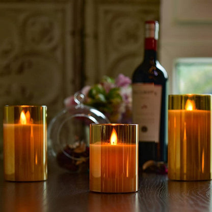 LED Kerzen-Set mit Fernbedienung Elegante Atmosphäre
