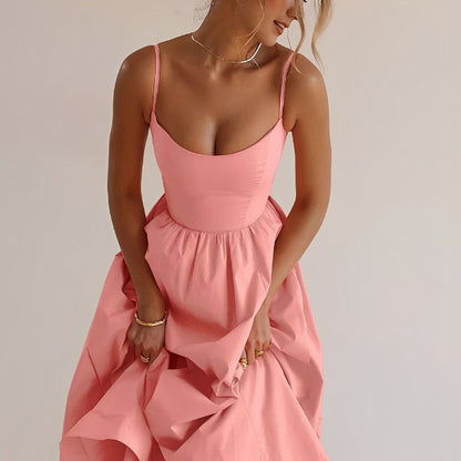 Fabiana™ – Damen Kleid Hochzeitsgast mit Verspieltem Puffdesign und Komfort-5