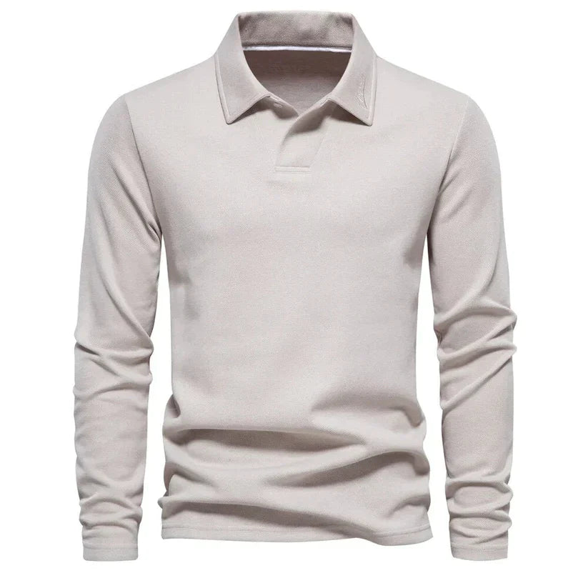 Poloshirt mit langen Ärmeln – Dimitri