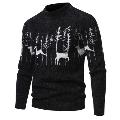 Premium Herren Pullover im Weihnachts Look