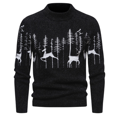 Premium Herren Pullover im Weihnachts Look