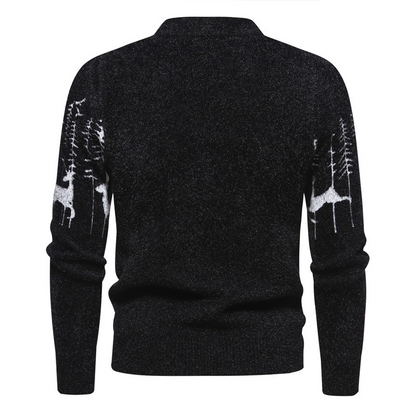 Premium Herren Pullover im Weihnachts Look