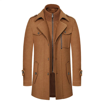 PrestigeCoat™ – Eleganter Herren Wintermantel mit Premium-Wärmeisolierung