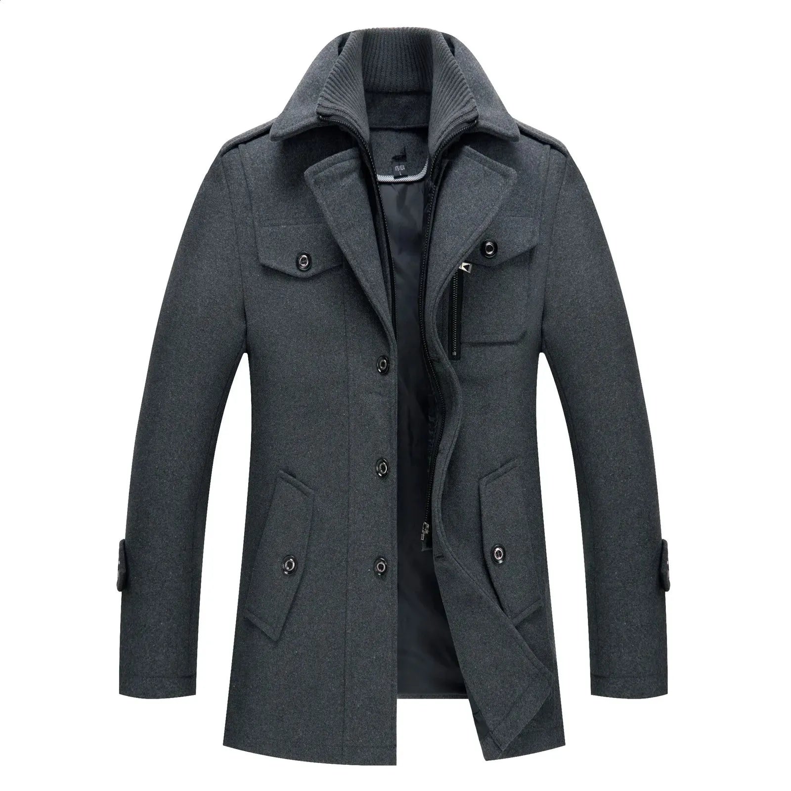 PrestigeCoat™ – Eleganter Herren Wintermantel mit Premium-Wärmeisolierung