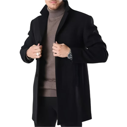 PrestigeCoat™ – Klassischer Herren Trenchcoat für Herbst & Winter