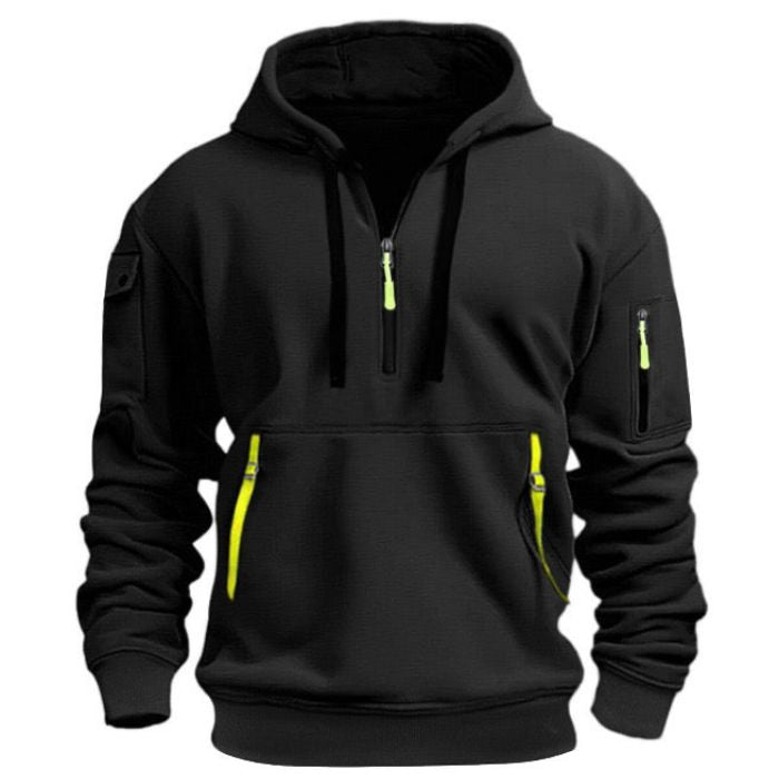 Pullover mit Halb-Reißverschluss - Isaac