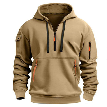 Pullover mit Halb-Reißverschluss - Isaac