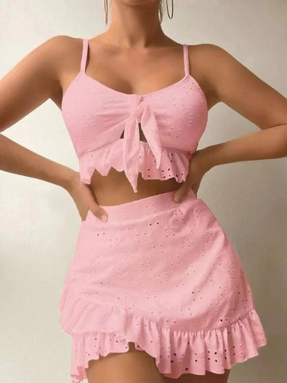 PureCharm™ – Rüschen Bikini Set für stilvolle Sommertage