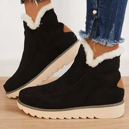 FrostCura™ – Orthopädische Winterstiefel Damen mit Warmem Futter