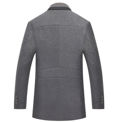 RegalWool™ – Eleganter HerrenWollmantel für Winter