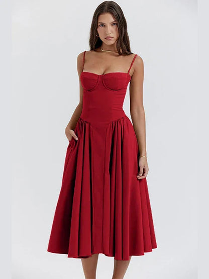 Variant image for Alora™ – Damen Maxikleid Sommer Off-Shoulder Stil Bequem & Elegant-17