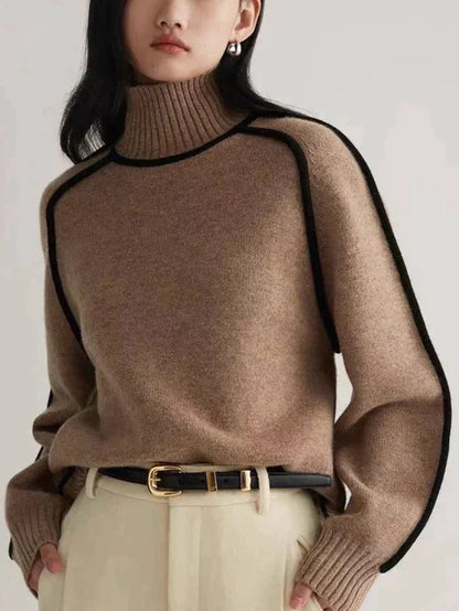 Elarova |  Rollkragenpullover für Damen
