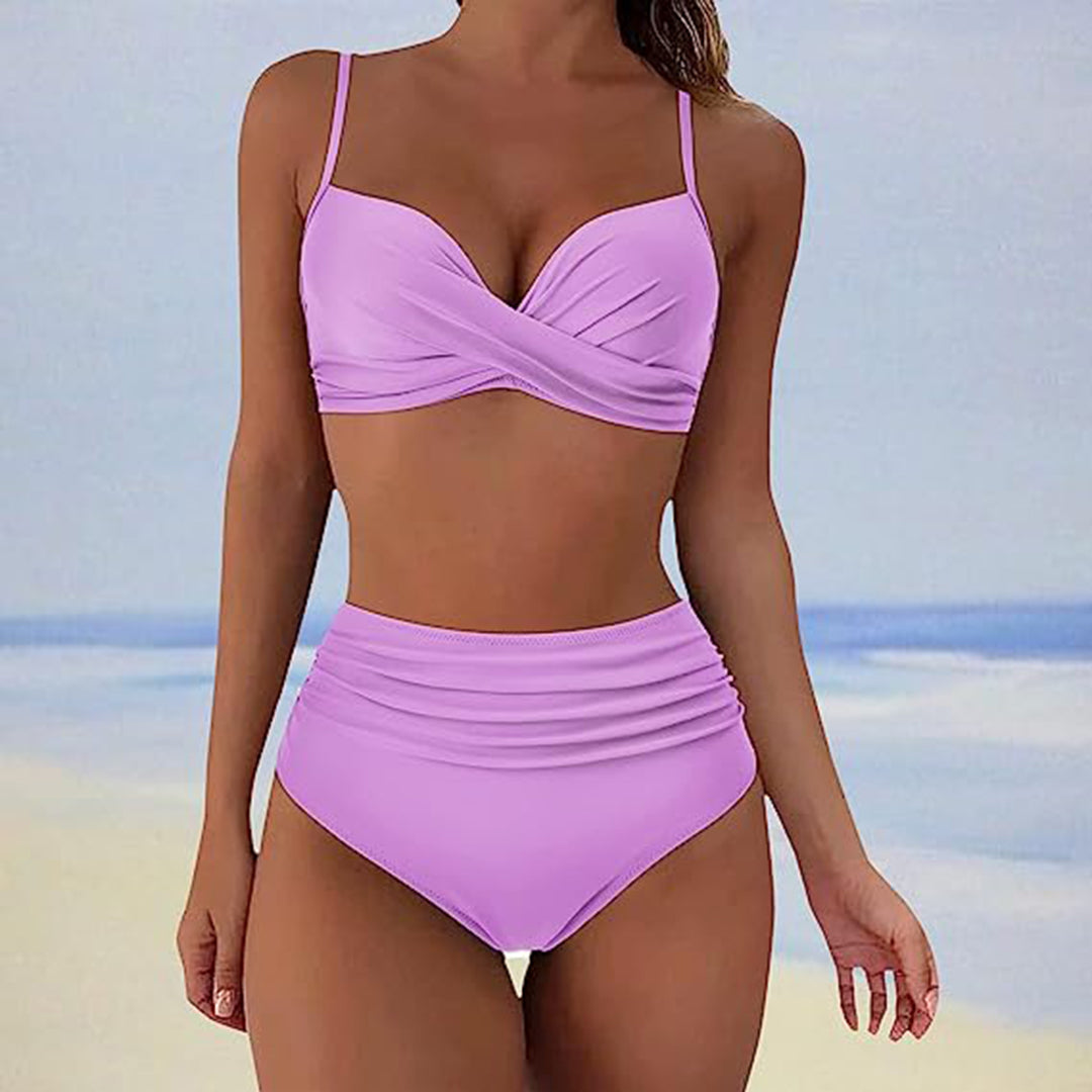 RomyGlow™ – Stilvoller High-Waist-Bikini für Eleganz und Komfort