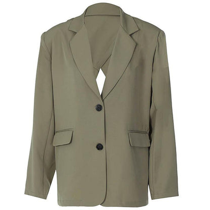 Elarova |  Rückenfreier Blazer für Damen