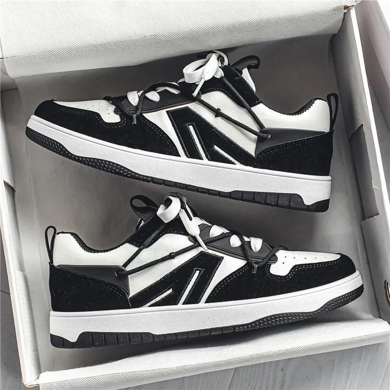 Ryler Skate Schuhe: Low-Top mit farblich abgesetzten Schnürsenkeln